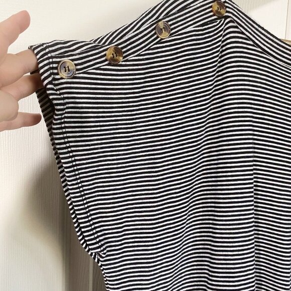 French Laundry - Stripped Babydoll Shirt - Picture 3 of 7